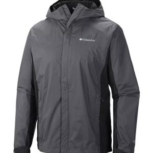 New Mens Columbia "Watertight II" Omni-Tech Packable Rain Wind Jacket